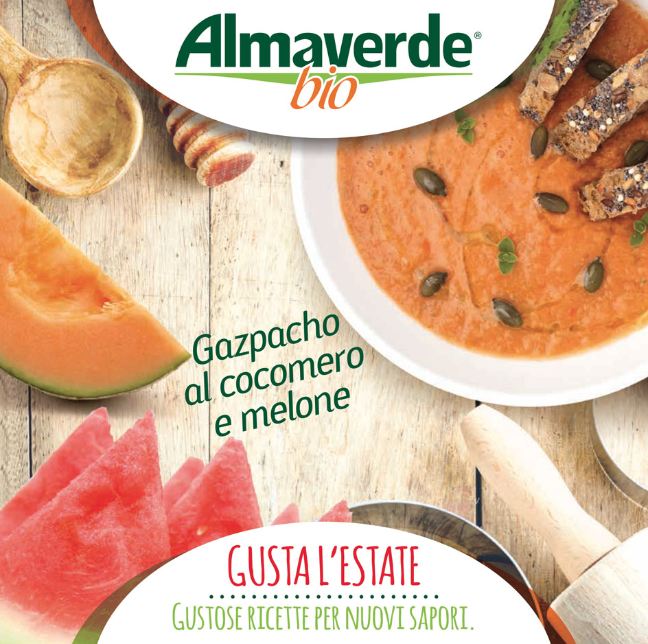 Gazpacho al cocomero e melone Almaverde Bio